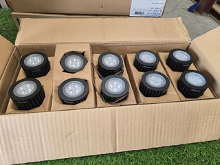 Inbouwspots 9 x 10 stuks Philips